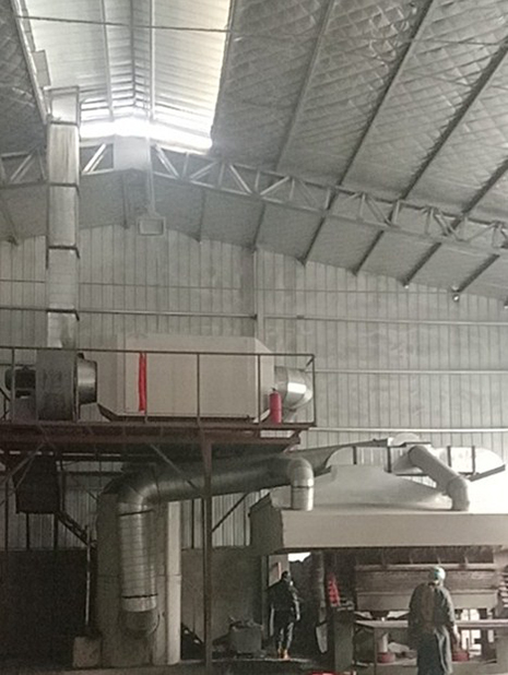 臨沂磚機(jī)托板廠除塵除味設(shè)備